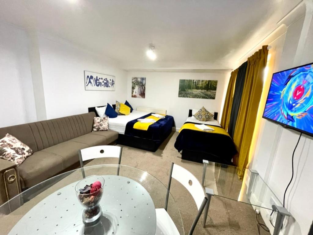 2 Bedrooms Modern Central London Apartment, Full Kitchen, 5 minutes Tube Station Exterior foto